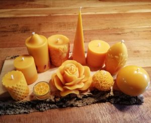 Bienenwachs Kerzen Sortiment