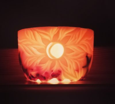 Wachslaterne Sonne ~ Sonnensymbol