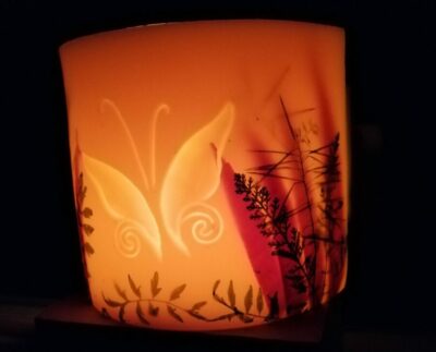 Windlicht Schmetterling