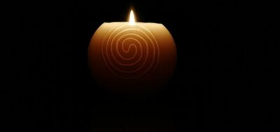 Rapswachskugel "Spirale des Lebens" – Bild 2